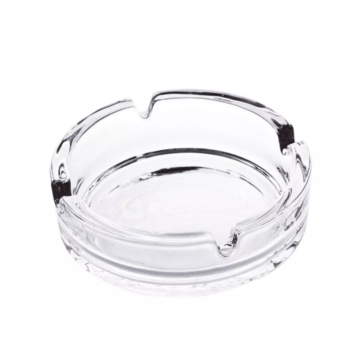 4061 Glass Classic Crystal Quality Cigar Cigarette Ashtray Round Tabletop for Home Office Indoor Outdoor Home Decor DeoDap 4061 Glass Classic Crystal Quality Cigar Cigarette Ashtray Round Tabletop for Home Office Indoor Outdoor Home Decor DeoDap